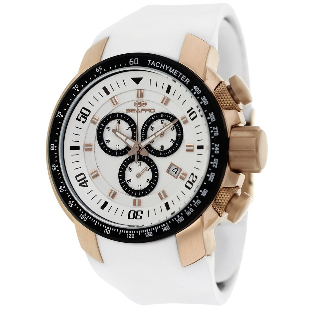 Seapro Men's Imperial White Watch