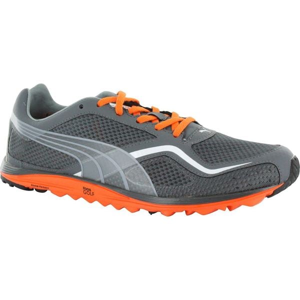 Shop Puma Mens Spikeless Faas Lite Mesh Vibrant Orange/ White Golf ...