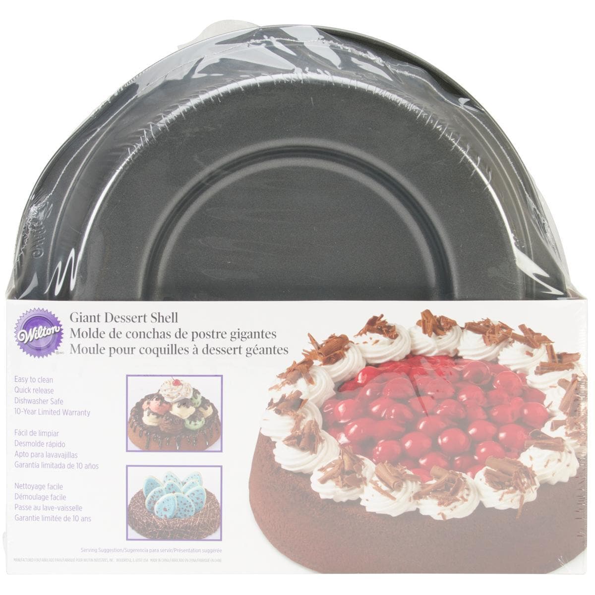 Giant Dessert Shell Pan   Round