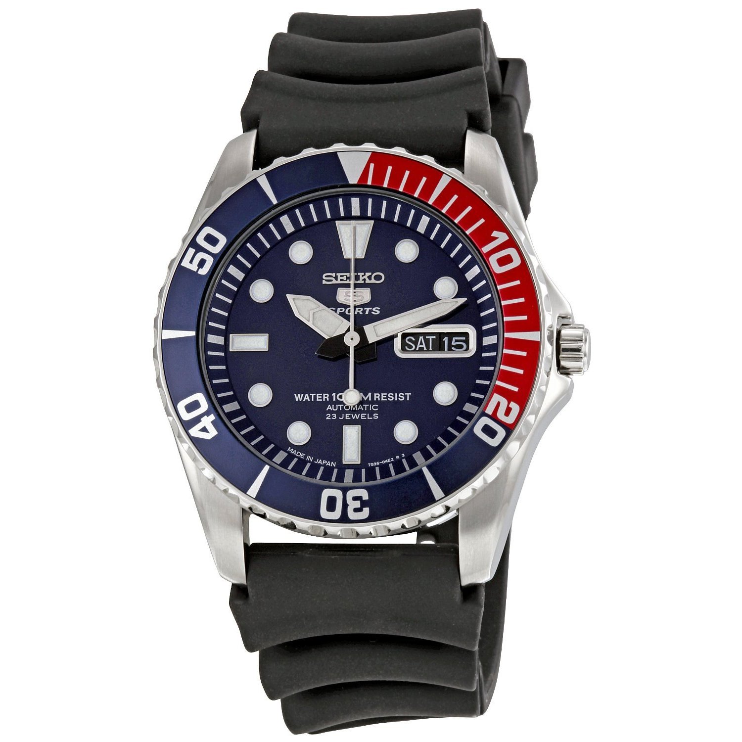 seiko 5 rubber strap