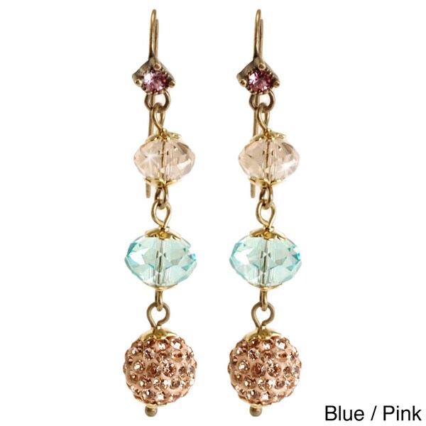 Shop Sweet Romance Long Slinky Bead Earrings - On Sale - Free Shipping ...