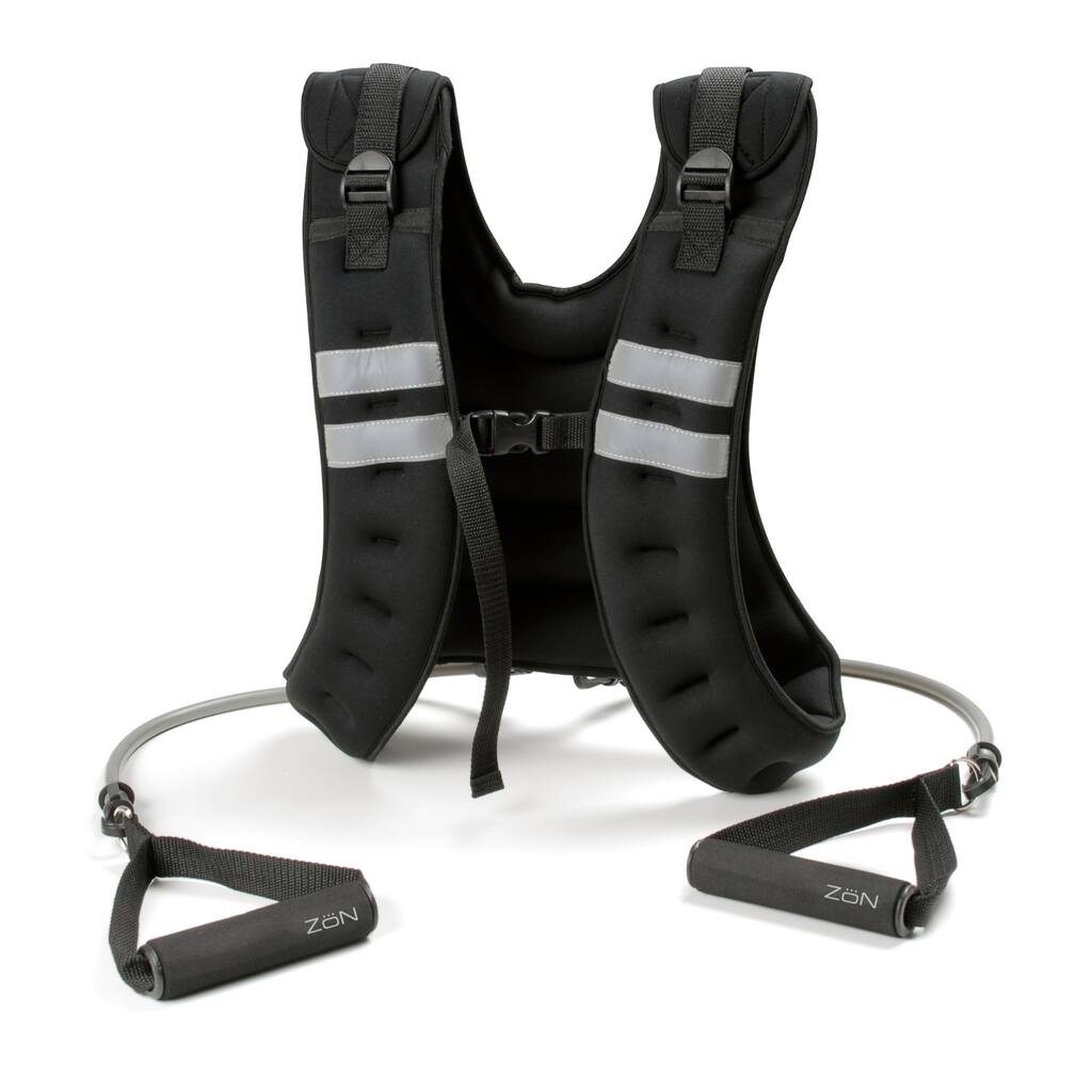 ZoN Deluxe Walking Vest and Resistance Tubes