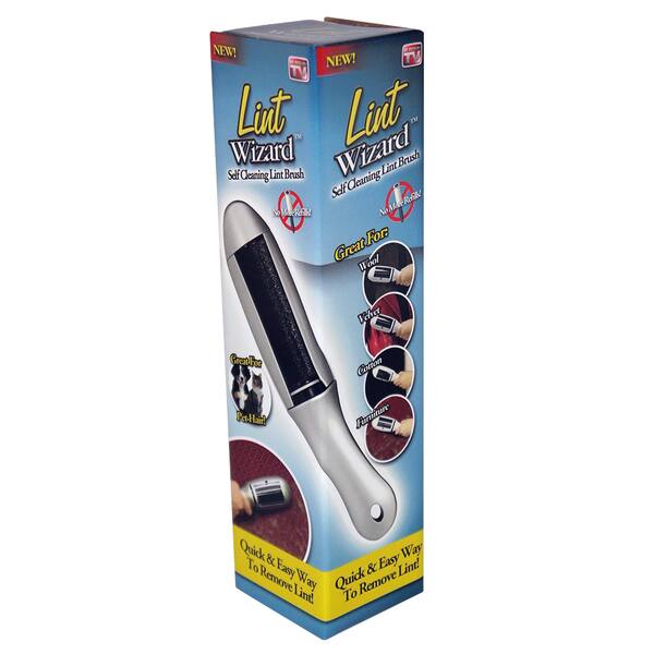 Lint Wizard Self Cleaning Lint Brush - Bed Bath & Beyond - 8869354