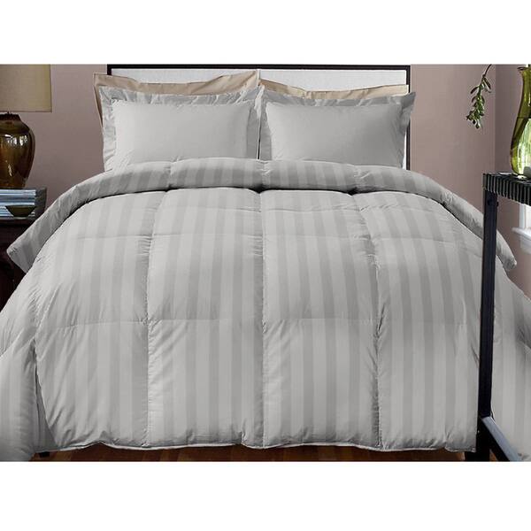 Shop Hotel Grand Damask Stripe 800 Thread Count Cotton Rich Down