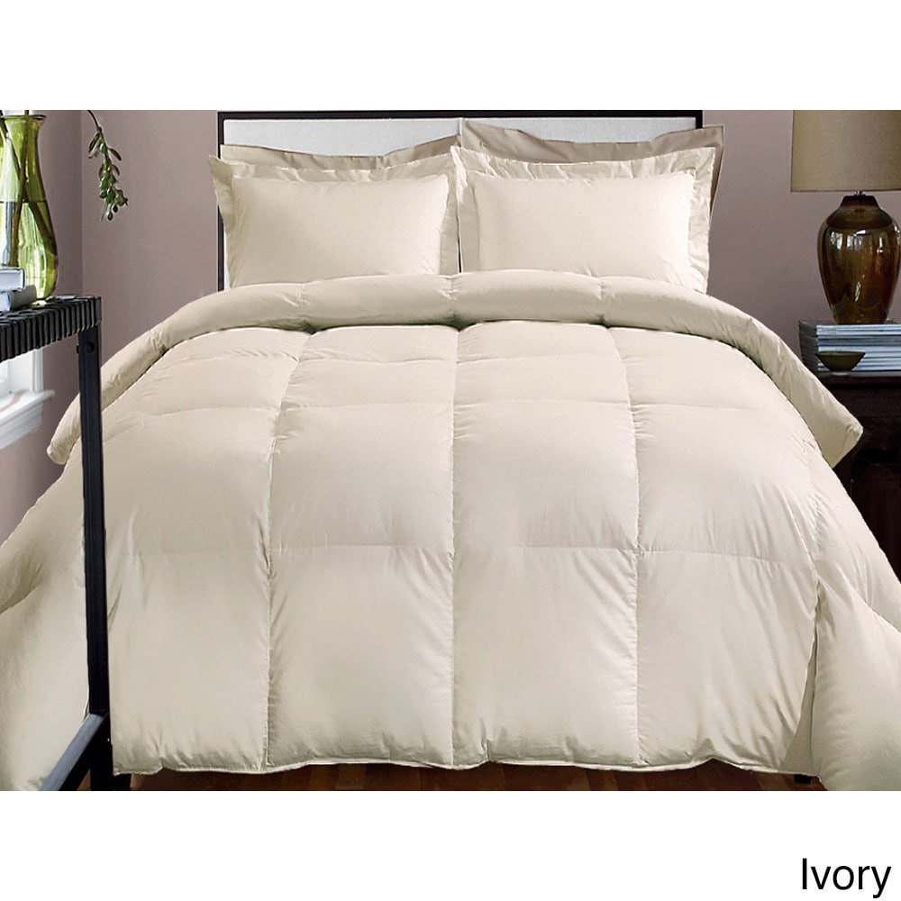 Hotel Grand Hotel Grand 800 Thread Count Cotton Rich Down Alternative Comforter Yellow Size Full