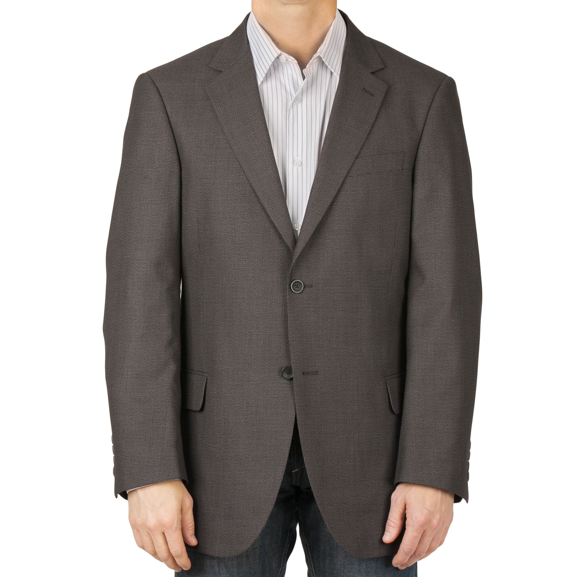 Dockers Mens Charcoal Tic Sport Coat