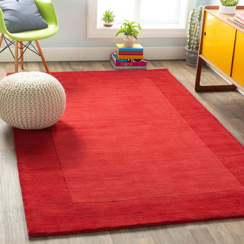Artistic Weavers Harley Handmade Bordered Wool Area Rug