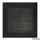 preview thumbnail 90 of 105, Hand Loomed Odessa Solid Bordered Tone-On-Tone Wool Area Rug