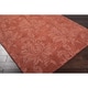 preview thumbnail 46 of 44, Hand Loomed Crete Casual Solid Tone-On-Tone Floral Wool Area Rug
