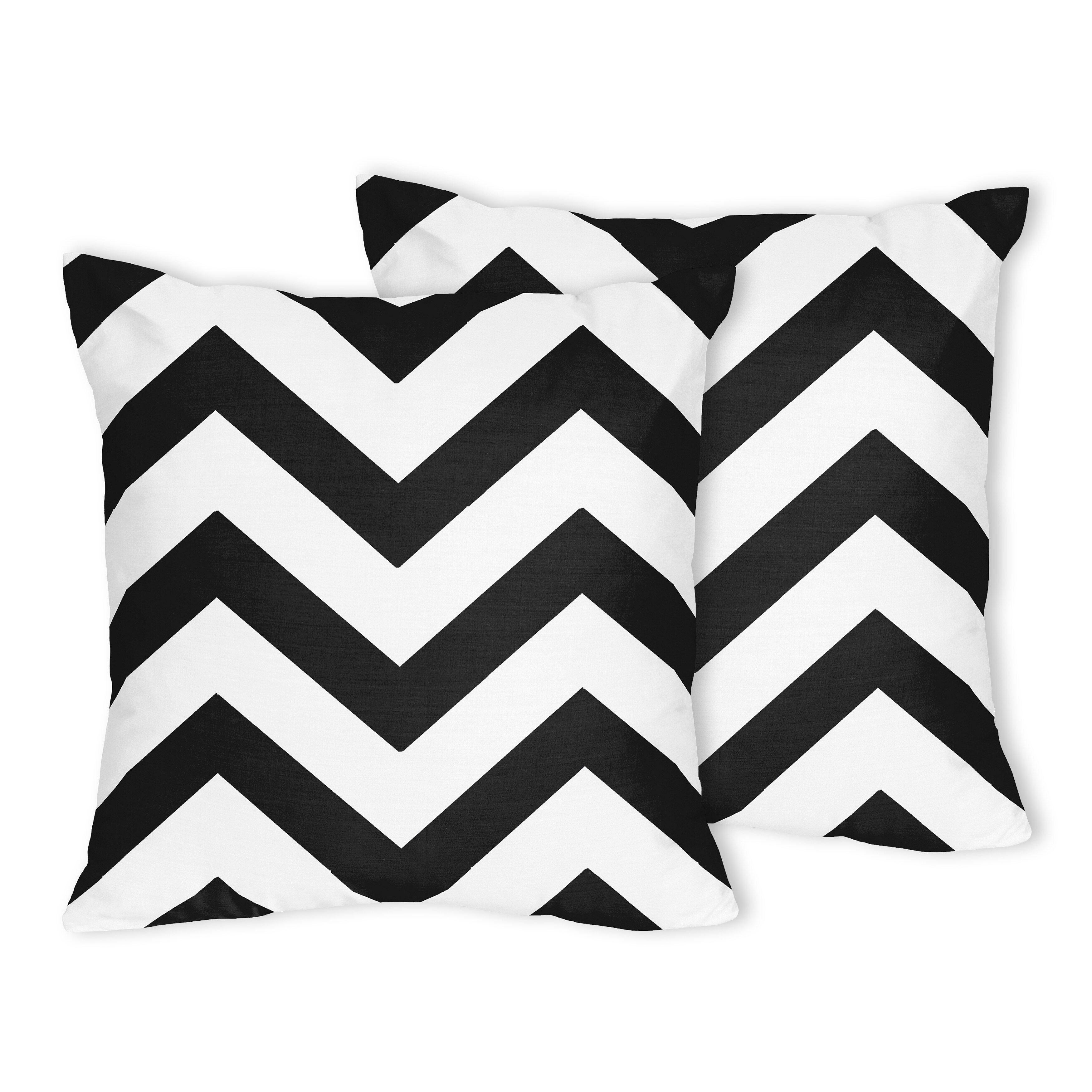zig zag throw pillows