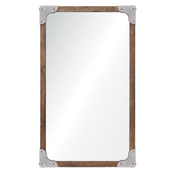 Shop Ren Wil Renwil Advocate Satin Nickel Mirror Free Shipping Today 8869815