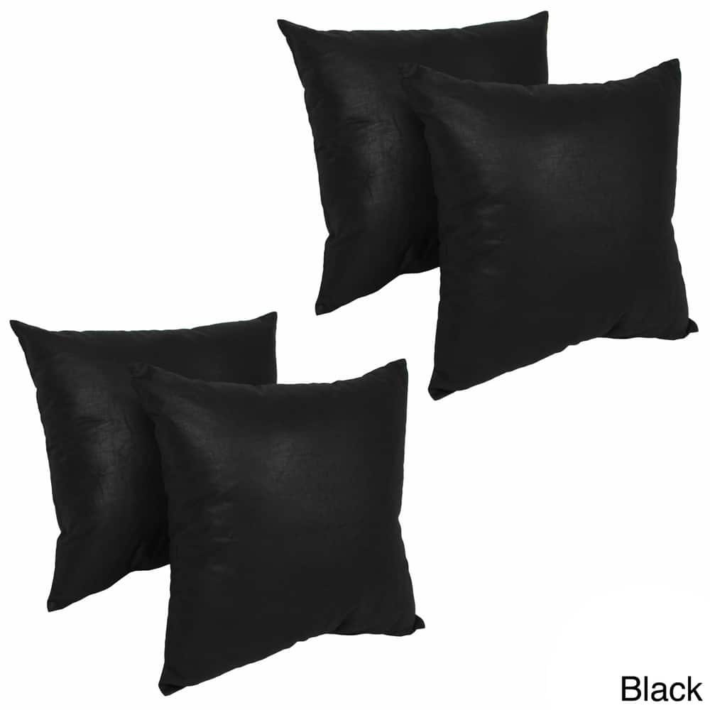 Blazing Needles Chintz 20-inch Throw Pillow (Set of 4)