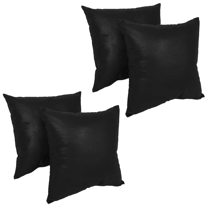 Blazing Needles Chintz 16-inch Throw Pillow (Set of 4)