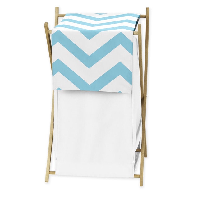 Sweet Jojo Designs Turquoise Chevron Hamper