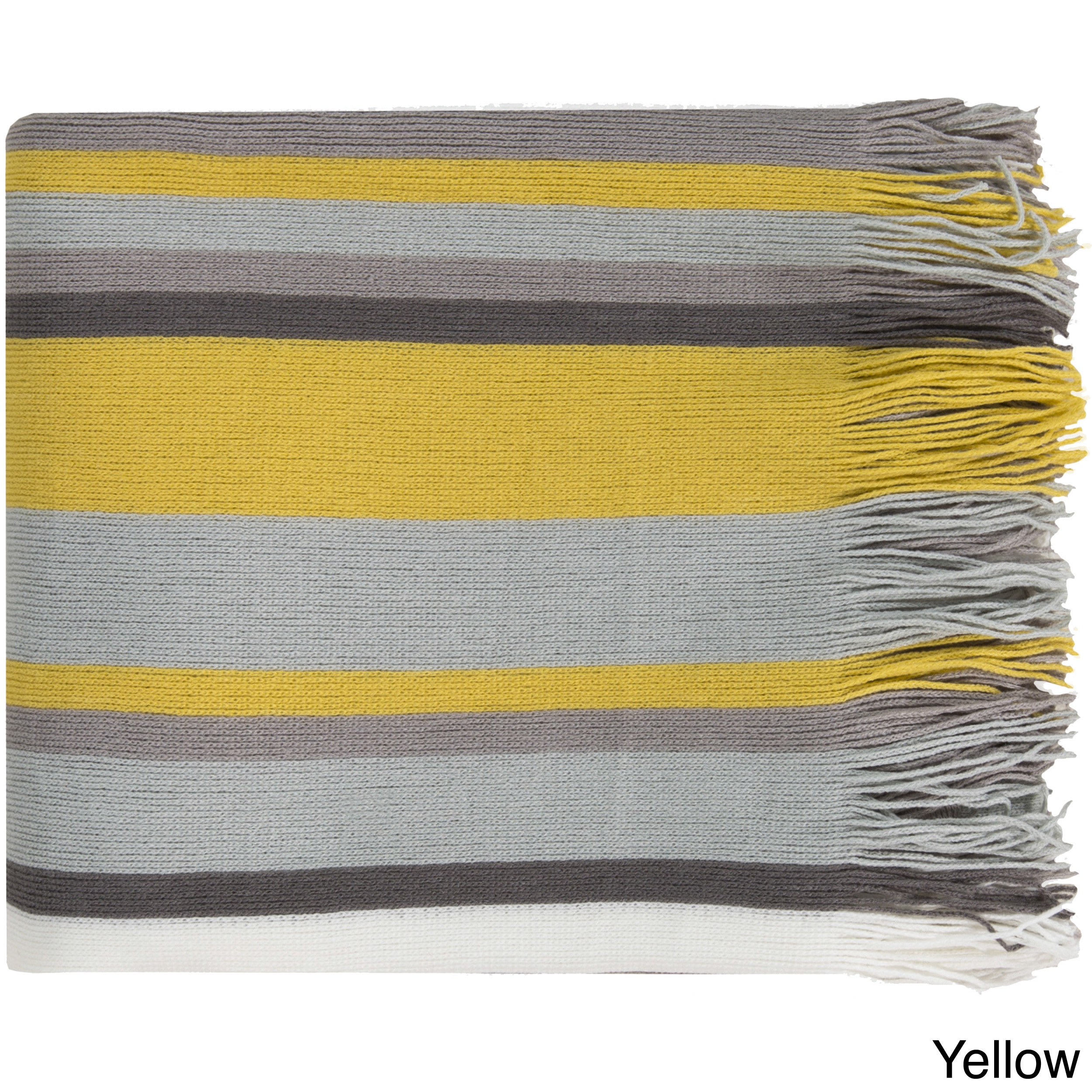 Corey Acrylic Woven Striped 50x60 inch Throw