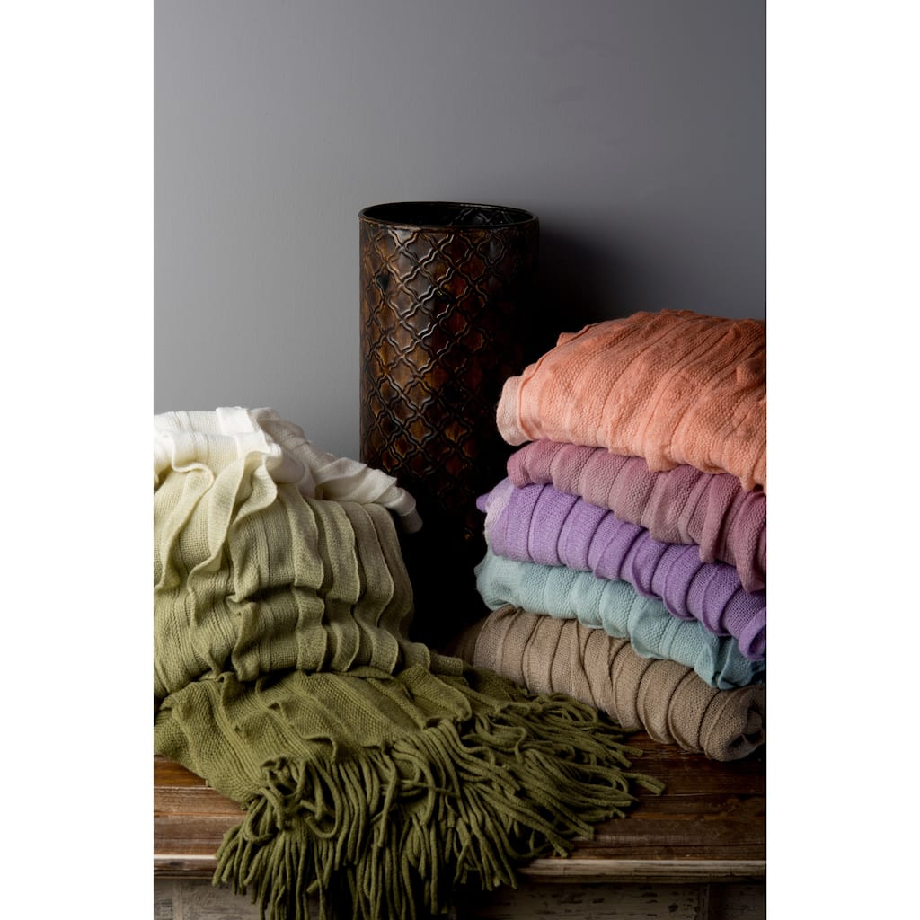 Artistic Weavers Polly Acrylic Woven Ombre 50x60-inch Throw