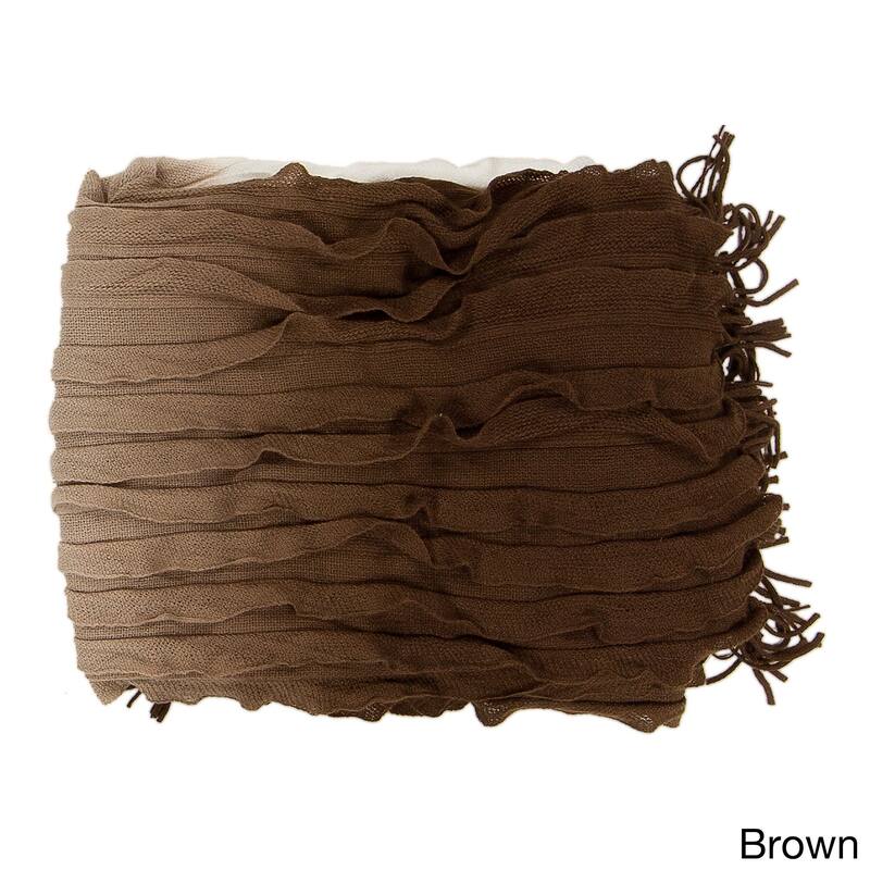 Artistic Weavers Polly Acrylic Woven Ombre 50x60-inch Throw