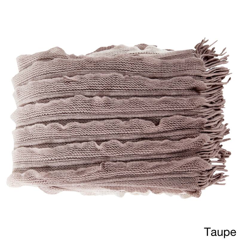 Artistic Weavers Polly Acrylic Woven Ombre 50x60-inch Throw