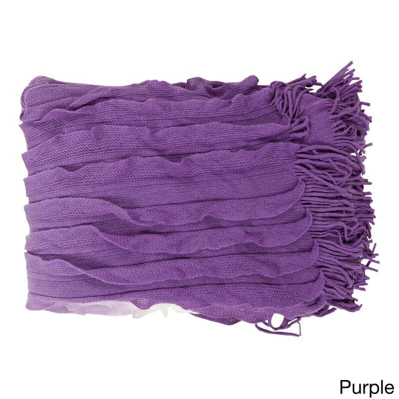 Artistic Weavers Polly Acrylic Woven Ombre 50x60-inch Throw