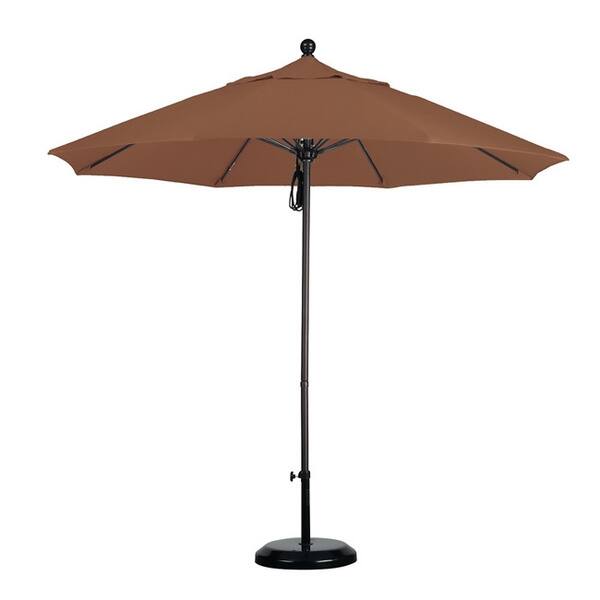 Shop Commercial Grade 9 Foot Sunbrella Aluminum Umbrella With