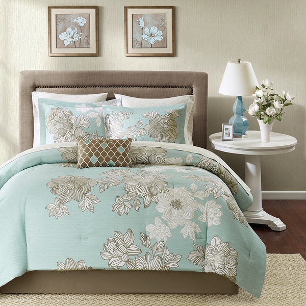 Copper Grove Burwell Blue Comforter Set