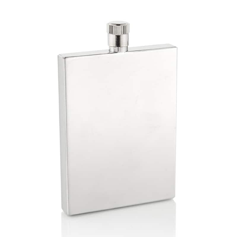 Stainless Steel 3 ounce Square Flask