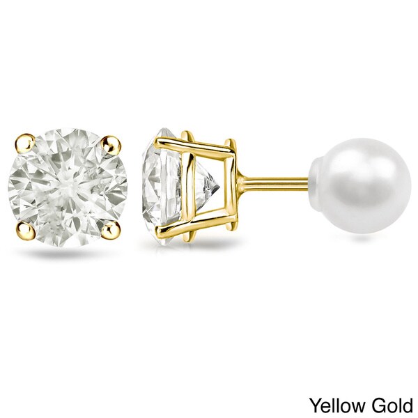 reversible stud earrings