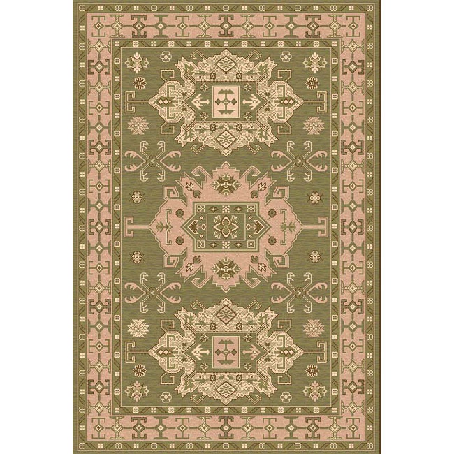 Medallion Outdoor Rug (33 X 411)