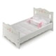 badger basket white rose doll bunk bed