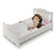 badger basket white rose doll bunk bed