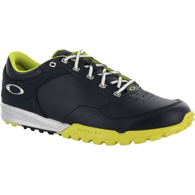 Shop Oakley Mens Navy/Lime Enduro Spikeless Golf Shoes - Free Shipping ...