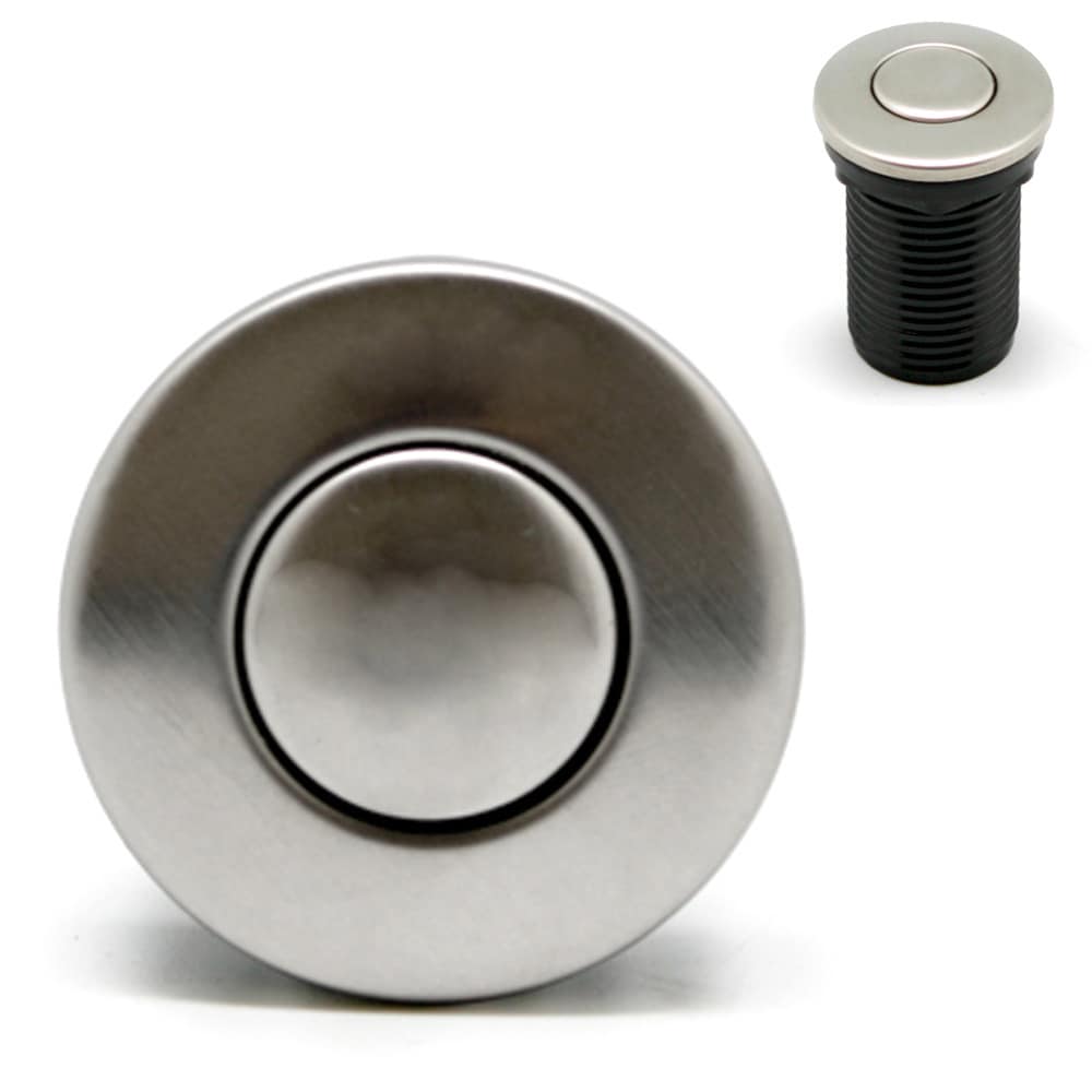 Geyser Brushed Nickel Air Switch Button