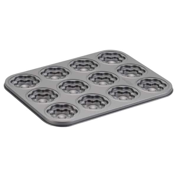 Silicone Cake Molds, 12-Cavity Flower Shapes Non-Stick Kitchen
