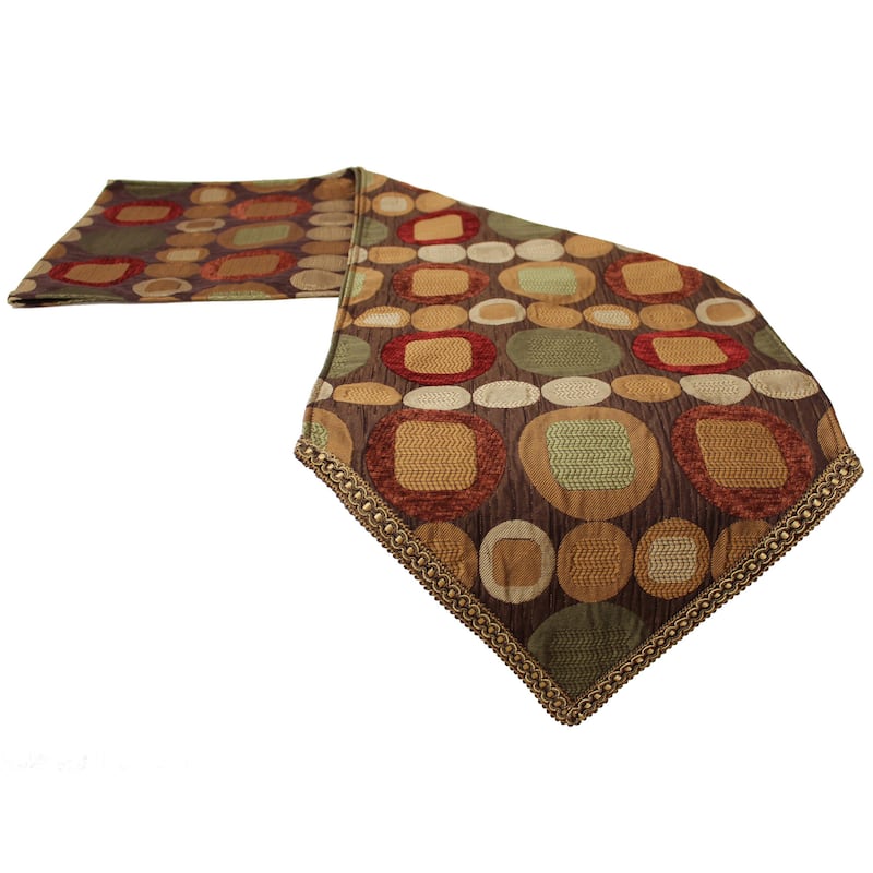 Sherry Kline Metro Spice Table Runner - 13 x 72