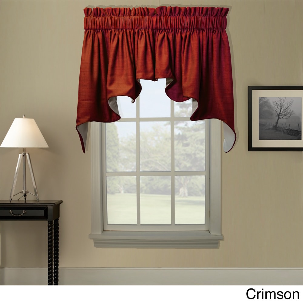 Hampton Bay 2 Piece Duchess Window Valance