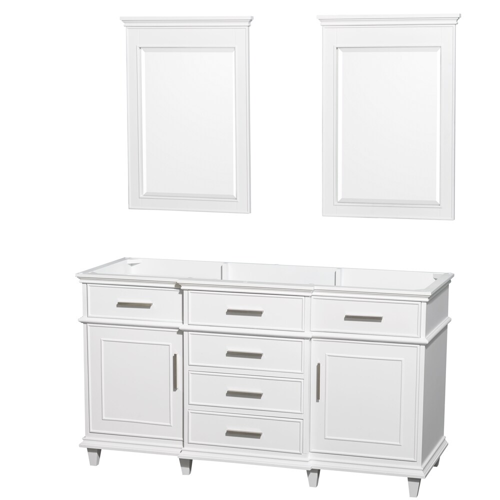 Wyndham Collection Berkeley White 60 inch Double Vanity