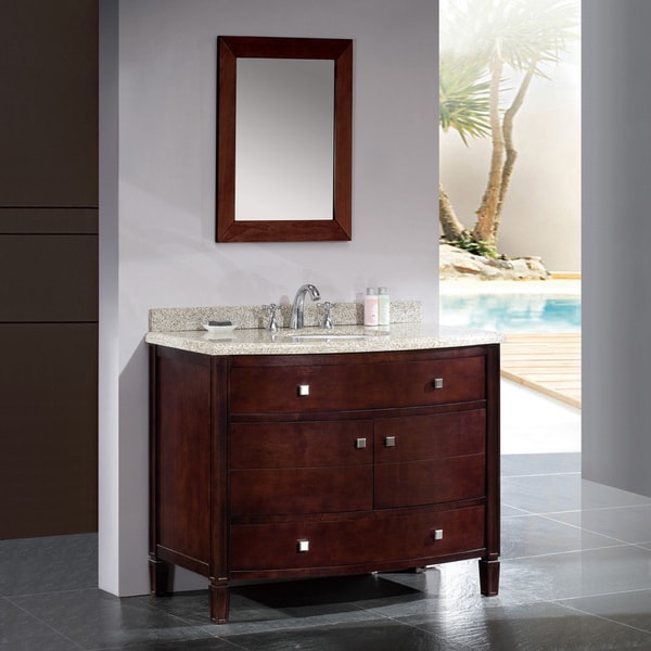 Shop Georgia 42-inch Single Sink Bathroom Vanity with ...