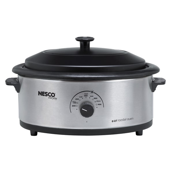 Nesco Stainless Steel 6 quart Roaster Cook Oven   16099772  