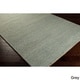 preview thumbnail 4 of 15, Hand Woven Hale Contemporary Solid Braided New Zealand Wool Area Rug (8' x 10') - 8' x 10' Grey