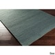 preview thumbnail 10 of 15, Hand Woven Hale Contemporary Solid Braided New Zealand Wool Area Rug (8' x 10') - 8' x 10' Sea