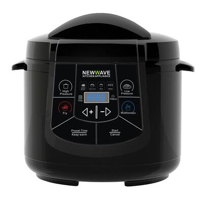 New Wave Black 6-in-1 Electric Multi-Cooker