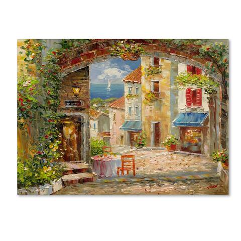 Rio 'Capri Isle' Canvas Art