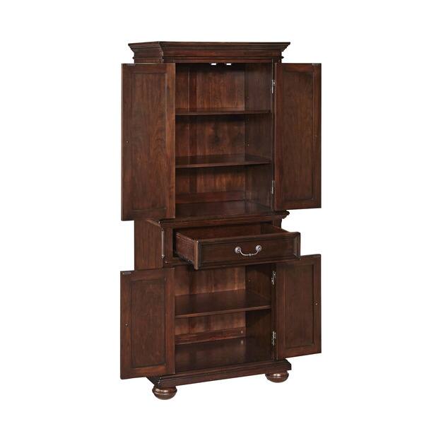 Shop Home Styles Colonial Classic Distressed Dark Cherry Pantry