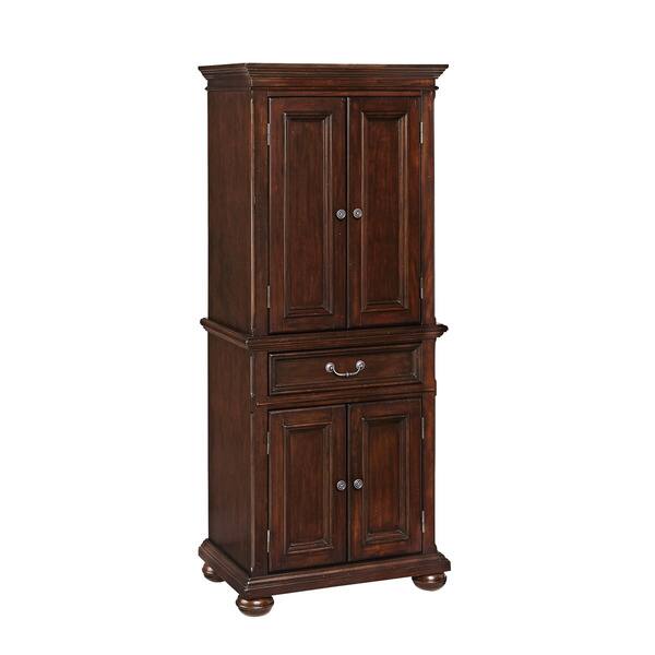 Shop Home Styles Colonial Classic Distressed Dark Cherry Pantry