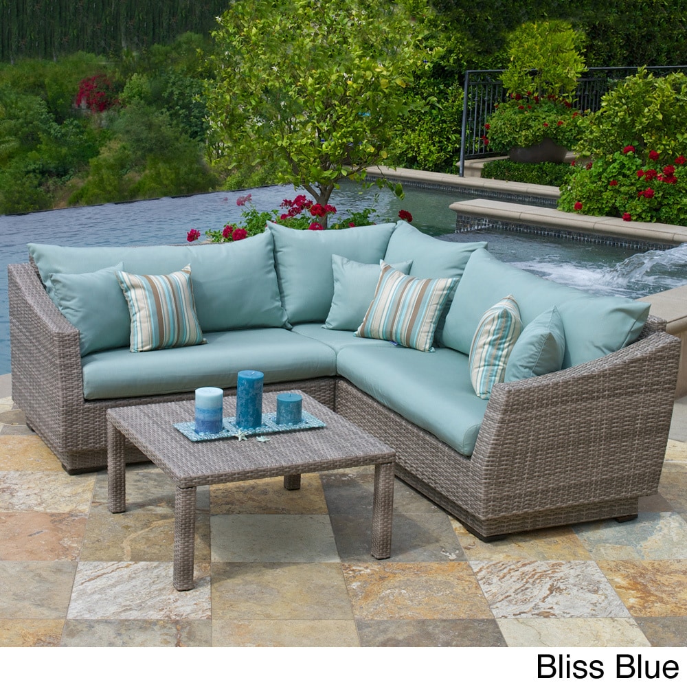 Cannes 4 piece Patio Corner Sectional