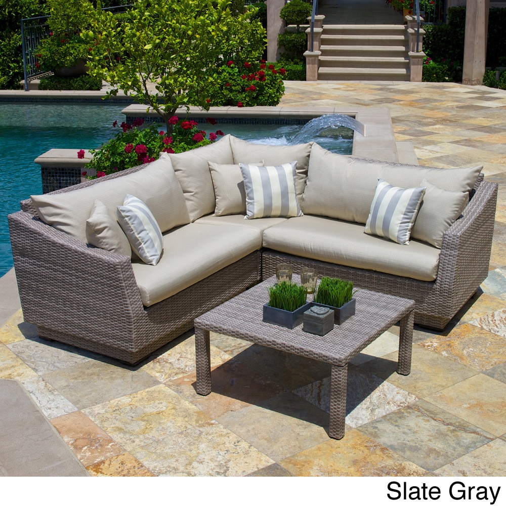 Cannes 4 piece Patio Corner Sectional