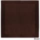 preview thumbnail 21 of 105, Hand Loomed Odessa Solid Bordered Tone-On-Tone Wool Area Rug 6' Square - Chocolate - Square