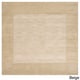 preview thumbnail 31 of 105, Hand Loomed Odessa Solid Bordered Tone-On-Tone Wool Area Rug