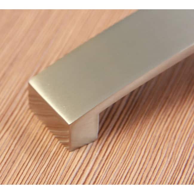 Contemporary Arch 6.75-inch Brushed Nickel Cabinet Bar Pull Handle (Pack of 5)