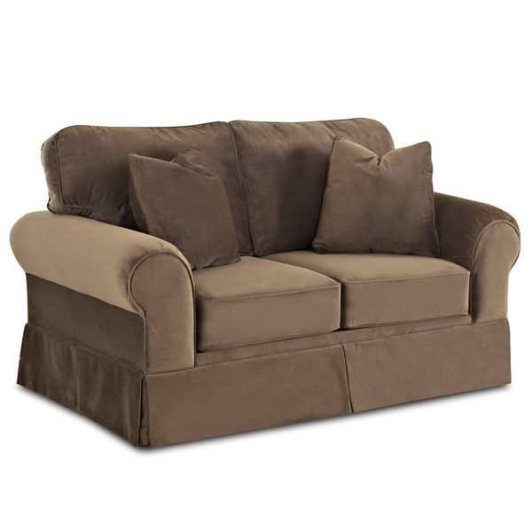 Wyatt Chocolate Loveseat Sofas & Loveseats